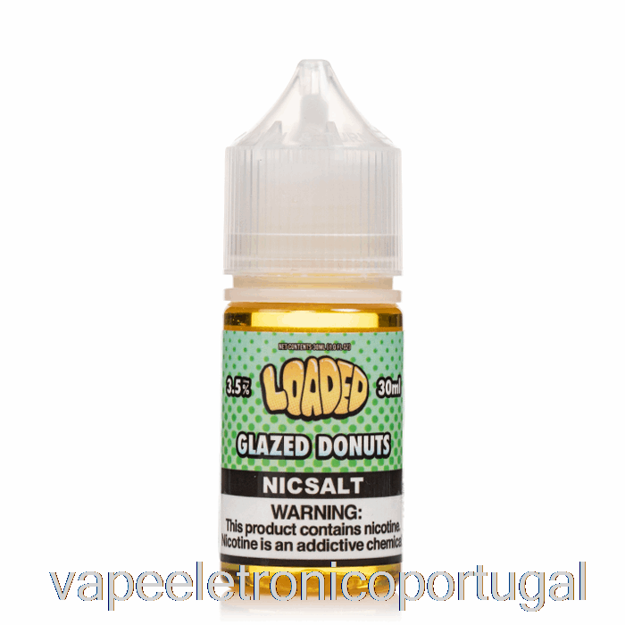 Vape Eletronico Glaceado Donut - Sais Carregados - Vapores Implacáveis ​​- 30ml 20mg